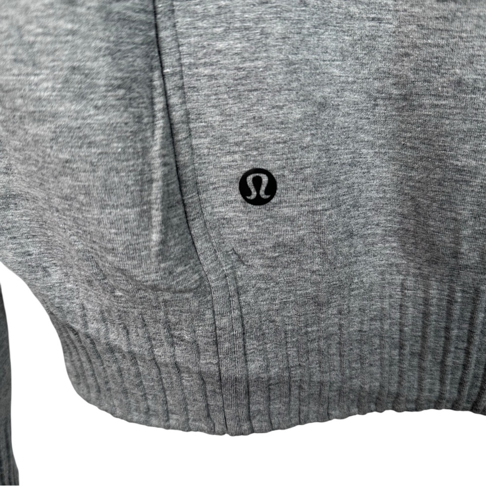Lululemon NTS Jacket Heathered Grey/Black Women’s S Trending Athleisure Layering - Picture 12 of 15